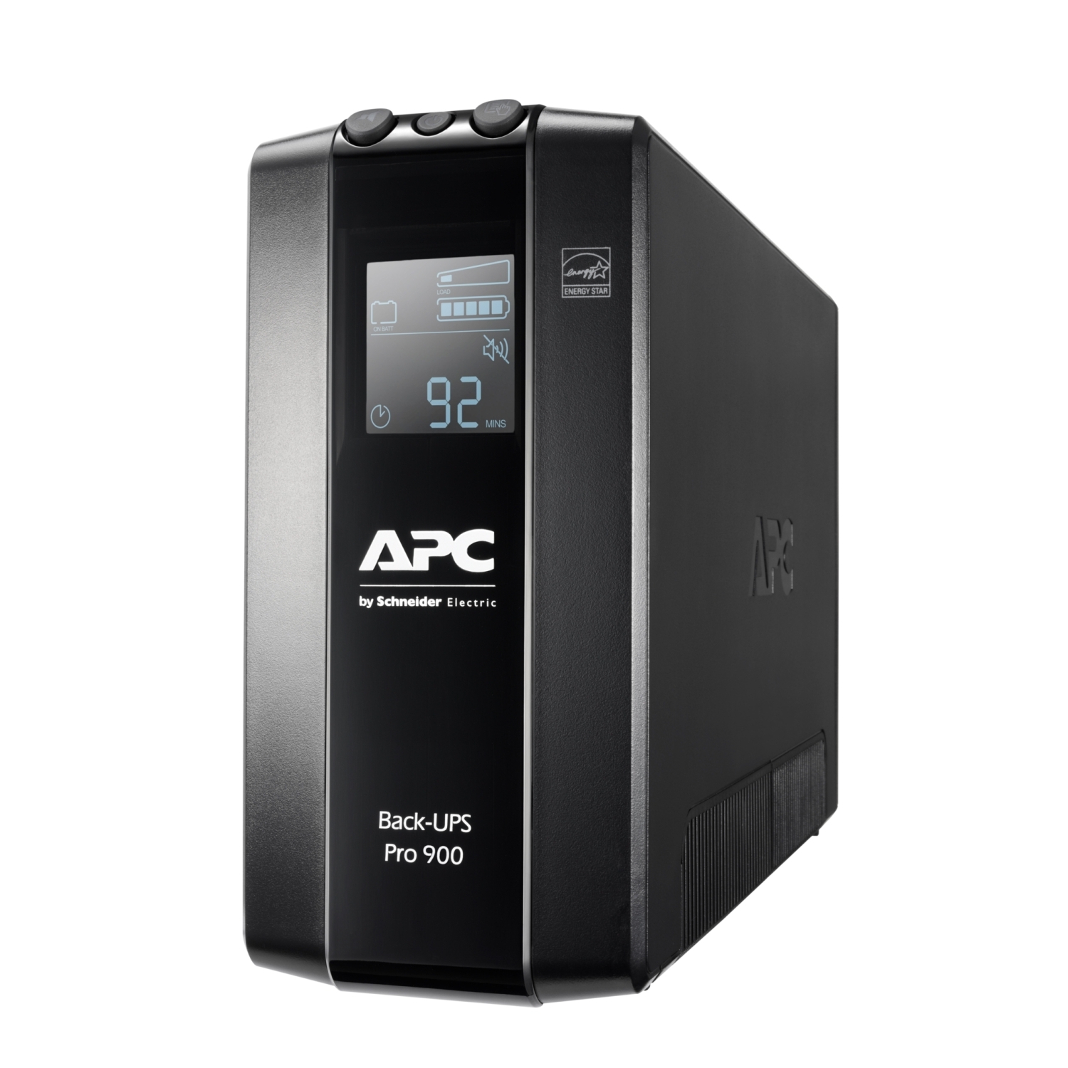 APC Back-UPS Pro BR900MI 900VA 540W Tower UPS with 6 IEC C13 Outlets, AVR, LCD Display & User-Replaceable Battery