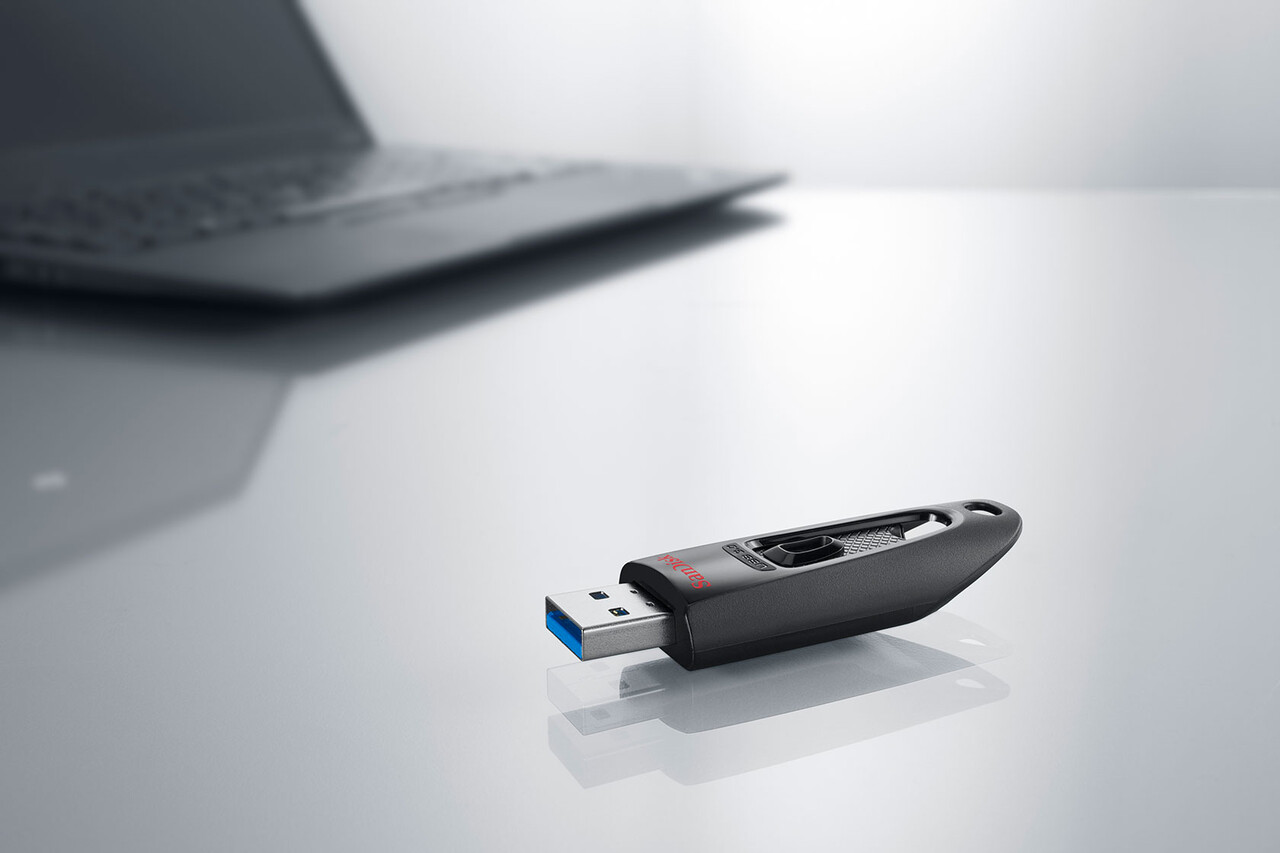 SanDisk Ultra USB 3.0 512GB Flash Drive CZ48 – High-Speed Portable USB-A Storage with SecureAccess Software & 5-Year Warranty