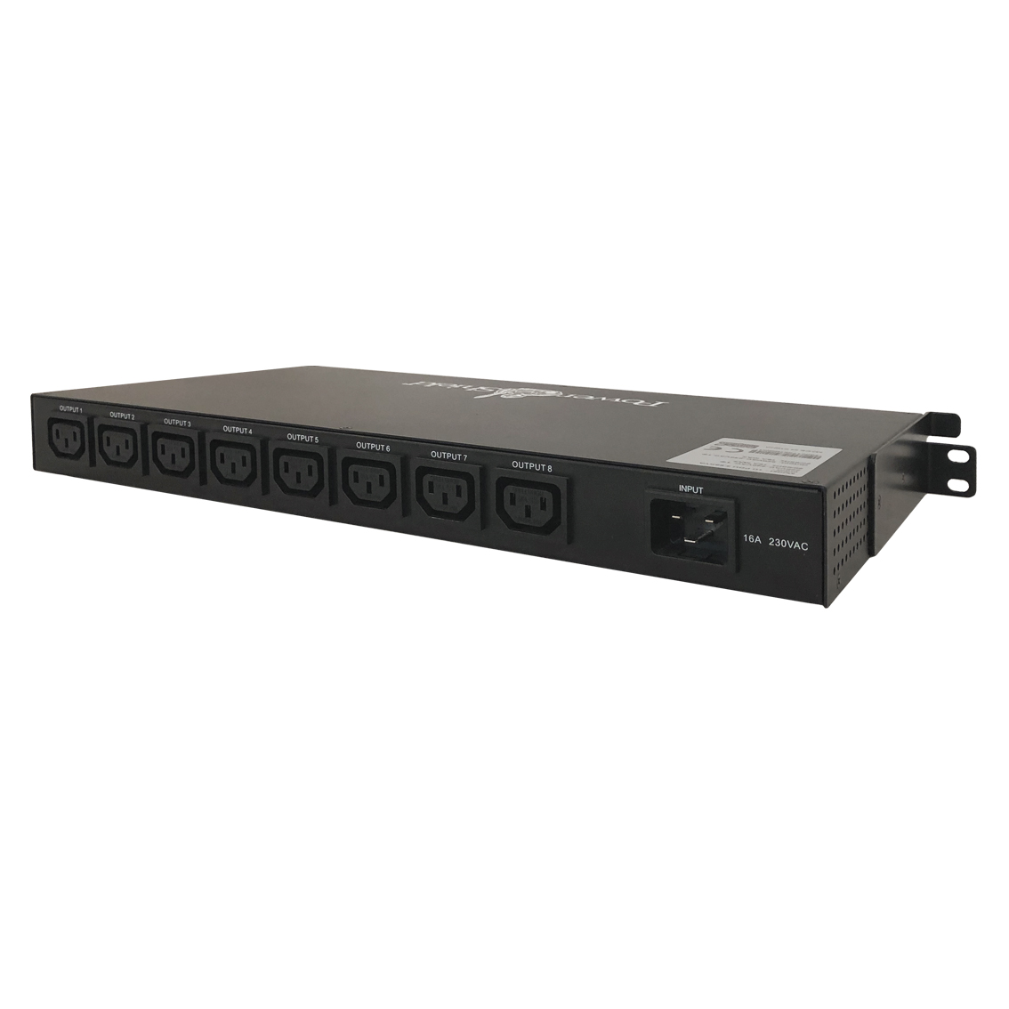 PowerShield Navigator Smart PDU 1U Rack-Mount Managed Power Distribution Unit with 8 C13 Outlets, 15A Input, Remote Monitoring & Control