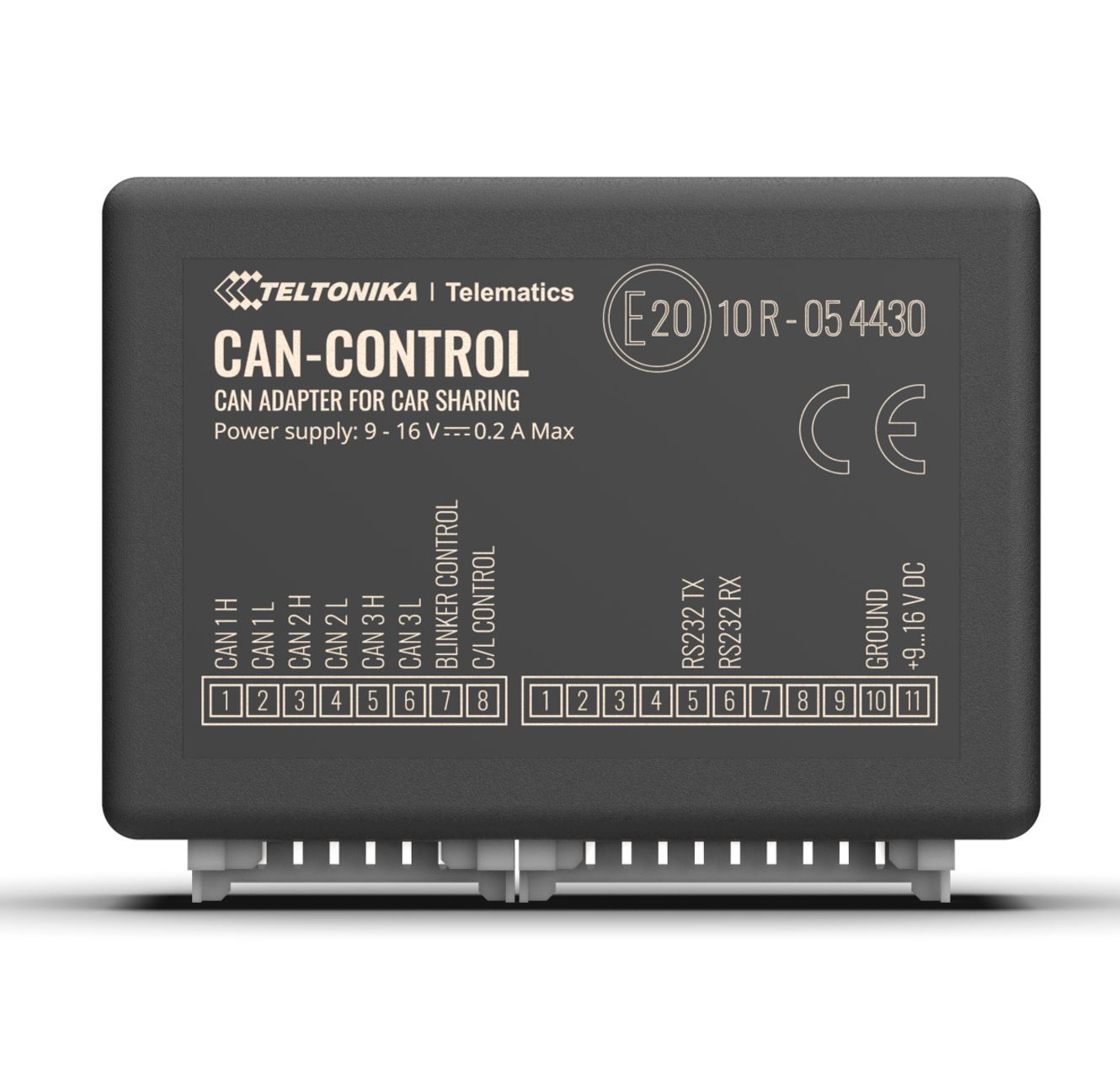Teltonika CAN-CONTROL Adapter for Car-Sharing - Remote Lock/Unlock, Window Control & EV Telemetry
