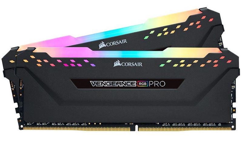 Corsair Vengeance RGB PRO SL 32GB (2x16GB) DDR4 3600MHz C18 Black Heatspreader Gaming RAM with RGB Lighting
