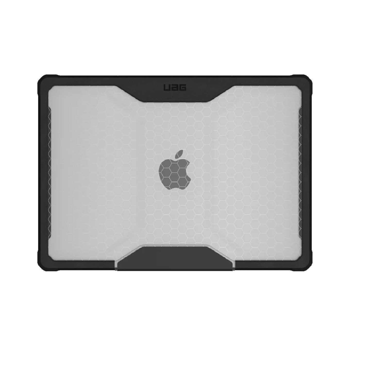 UAG Plyo Rugged Case for MacBook Air 13" (M2/M3/M4, 2022-2025) - Military Grade Drop Protection, Ice/Black