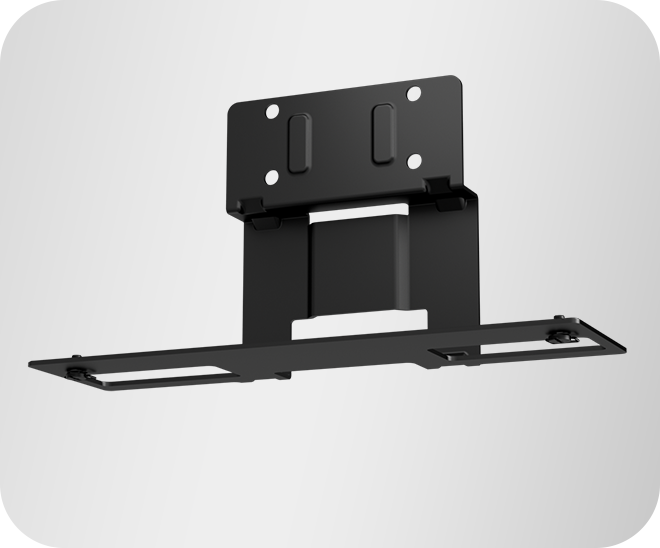 Yealink IPY-MD-AVBracket-L Mounting Bracket for MeetingBar A50 & MVC S50 - Tool-Friendly, No Wall Drilling, VESA Compatible