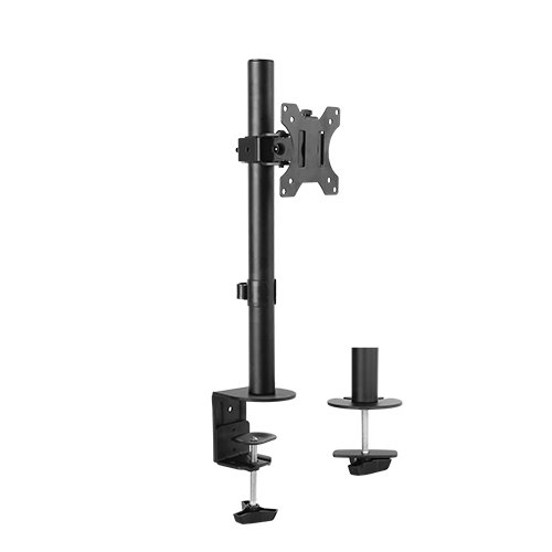Brateck LDT12-C01 Single Screen Economical Articulating Steel Monitor Arm for 13-32 Inch LCDs up to 8kg with VESA 75x75/100x100 Mount