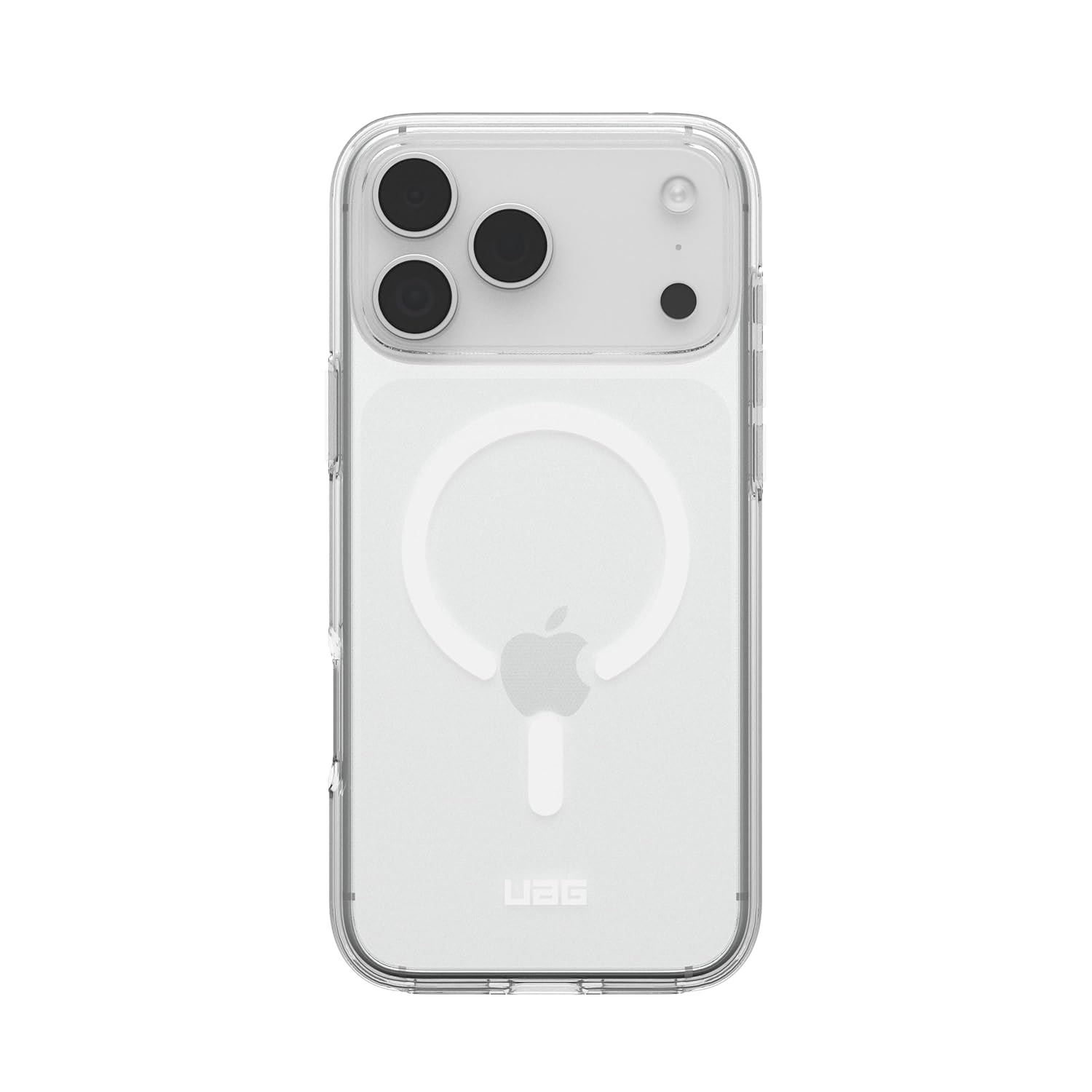 UAG Scout Clear MagSafe Rugged Case for Apple iPhone 17 Pro Max (6.9") - Ice/White, 10 Ft Drop Protection, Impact Resistant, MagSafe Compatible, Limited Lifetime Warranty