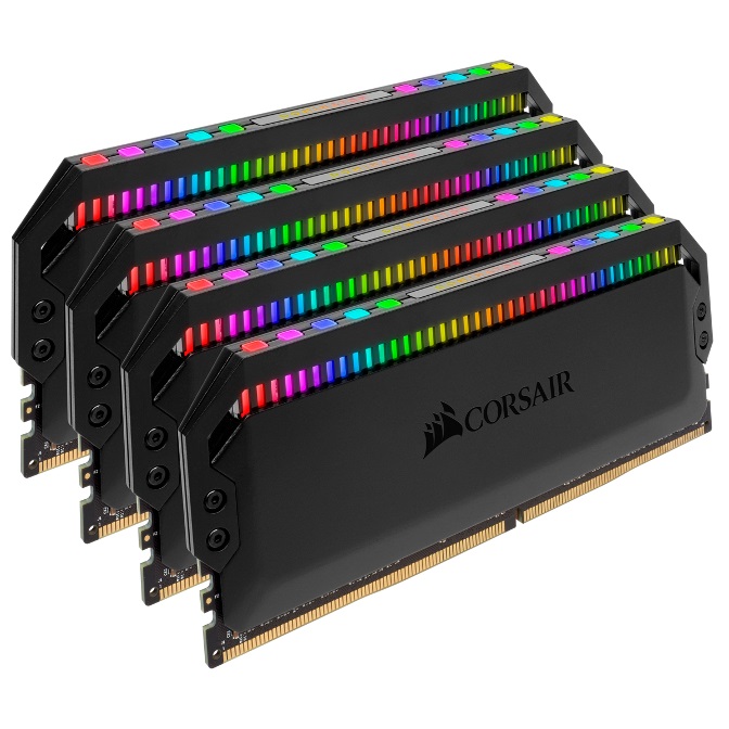 Corsair Dominator Platinum RGB 32GB (4x8GB) DDR4 3200MHz CL16 High-Performance RGB RAM for AMD Ryzen & Intel XMP 2.0 Compatible