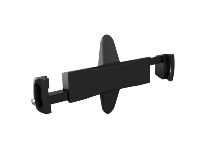 Brateck Anti-Theft Tablet VESA Adapter Clamp for 7.9"-12.5" Tablets, VESA 100x100 & 75x75 Compatible, Up to 2kg, Black
