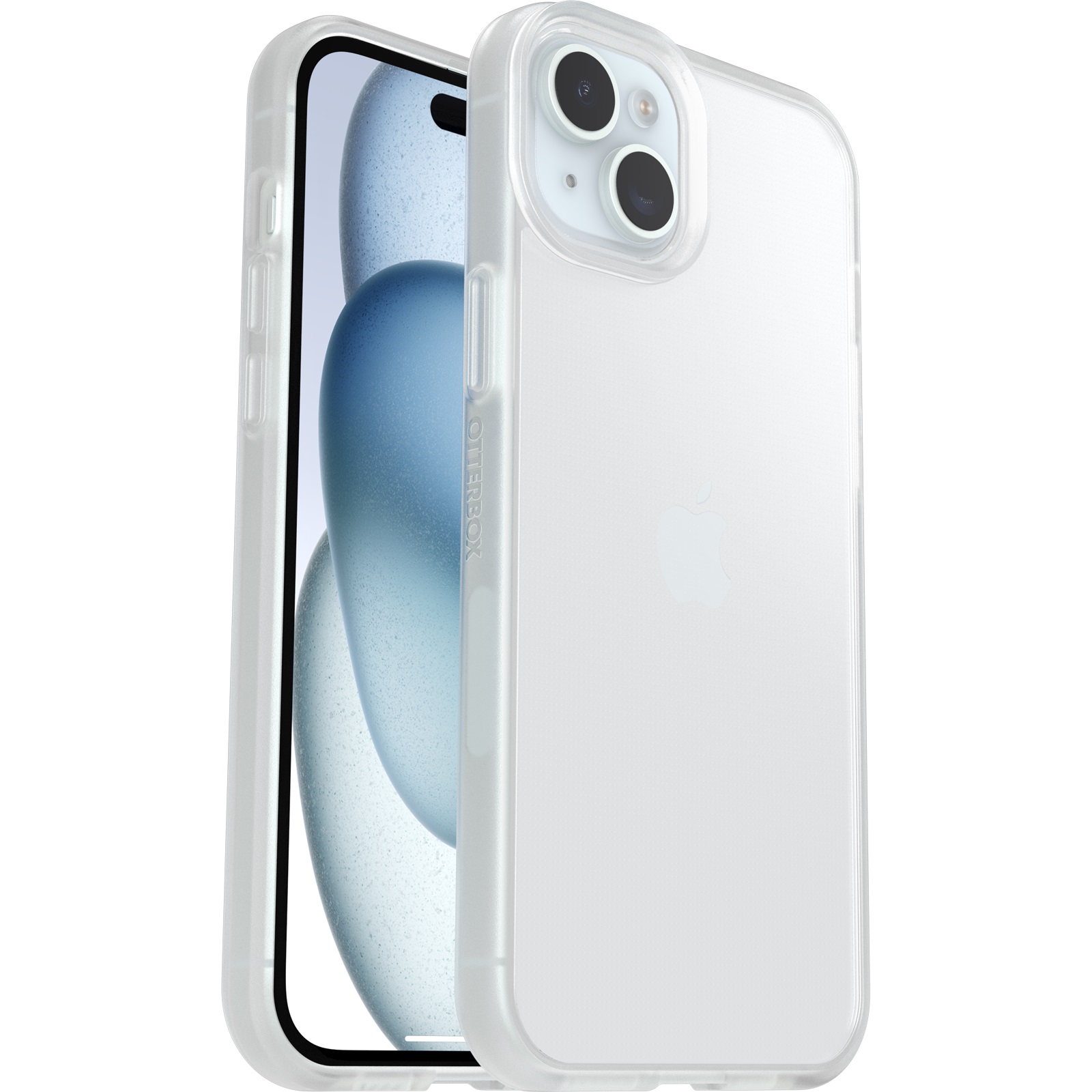 OtterBox React Clear Case for Apple iPhone 15 Plus / iPhone 14 Plus (6.7") - DROP+ Military Grade Protection, Antimicrobial, Hard Case, Wireless Charging Compatible, 7-Year Warranty