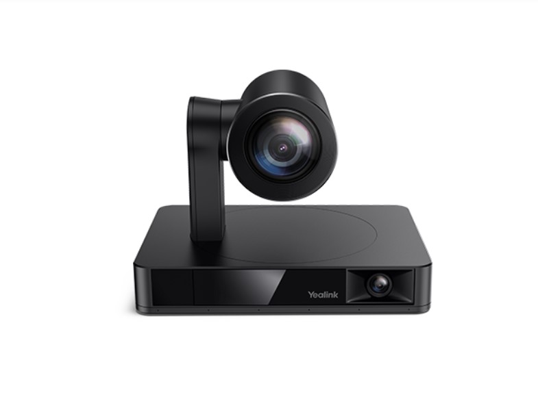 Yealink UVC86 4K Dual-Eye Intelligent PTZ Conference Camera with VCR20 Remote, 7m USB & Network Cables, Wall Mount Kit