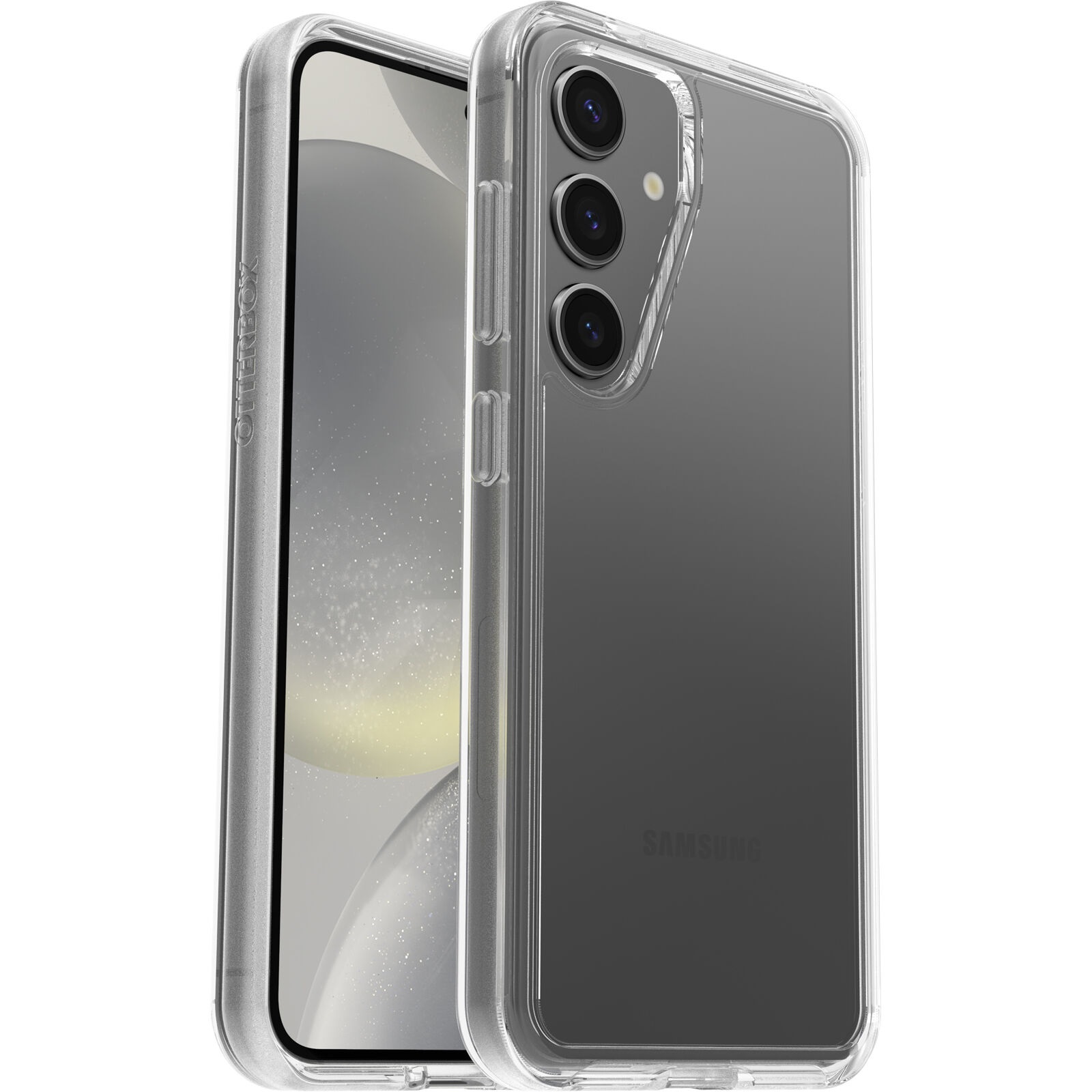 OtterBox Symmetry Clear Case for Samsung Galaxy S24 5G (6.2") – DROP+ Military Standard, Slim Ultra-Sleek Protective Cover with Reinforced Corners, 7 Year Warranty
