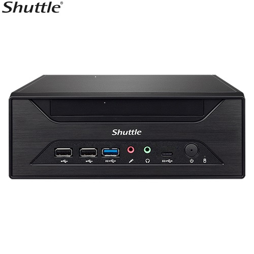 Shuttle XH610G2 Mini-ITX Barebone PC Intel LGA1700 12th-14th Gen, DDR5-5600, H610 Chipset, Dual LAN, 2x HDMI, DP, PCIe Gen5 x16, 2x M.2 2280 Slots