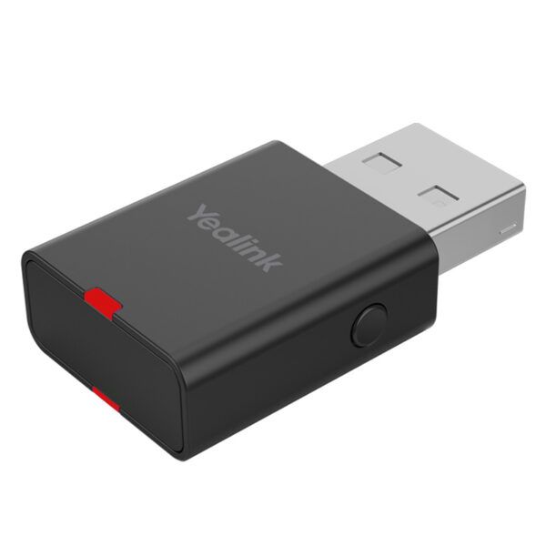Yealink WDD60 DECT USB Dongle for WH6x Wireless Headsets with High Transmission Rate & LED Indicator