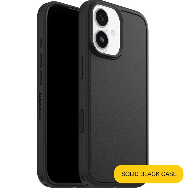 OtterBox Symmetry MagSafe Case for Apple iPhone 17 (6.3") - Black, DROP+ 3X Military Standard, Raised Edges, Camera Control Button, 7 Years Warranty