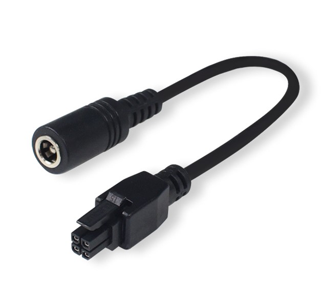 Teltonika PR2PD01B 4-PIN to 5.5x2.1mm Barrel Socket Power Adapter Cable for Teltonika Routers & Gateways