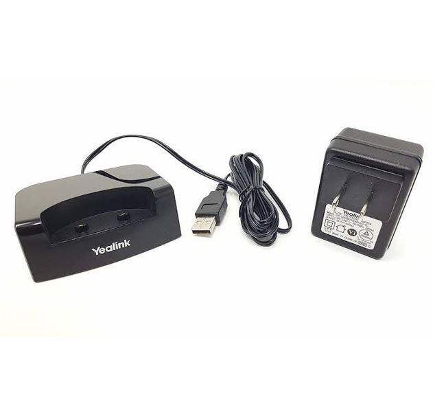 Yealink USB-CHA-CRAD Replacement USB Charger Cradle for W56H DECT Handset Compact Charging Dock