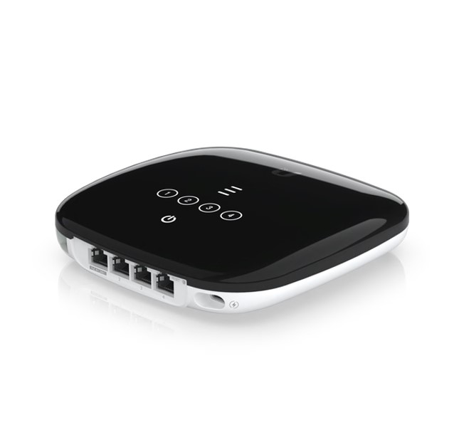 Ubiquiti UFiber Gigabit WiFi6 GPON CPE with Built-in 4-Port GbE Switch & Dual-Band 802.11ax WiFi 6 - UF-WiFi6