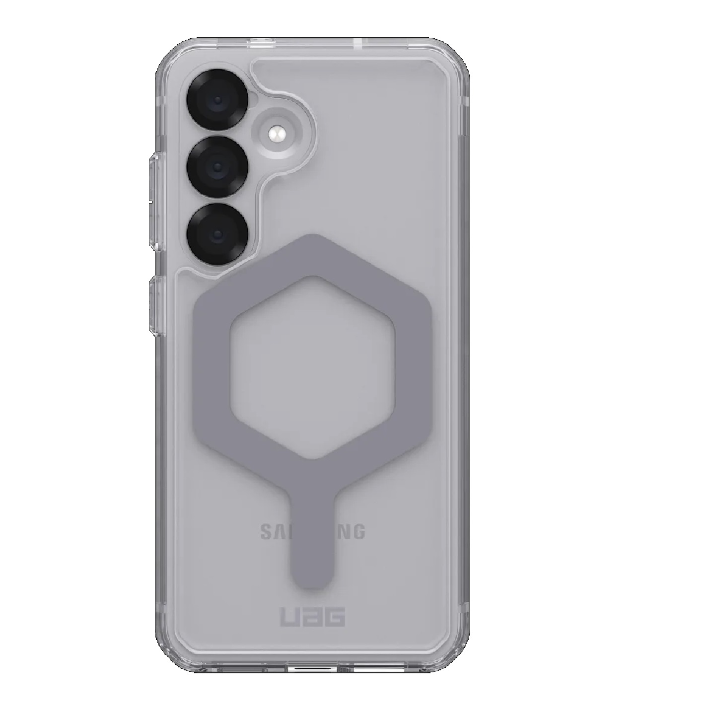UAG Plyo Pro Samsung Galaxy S25 Rugged Case - Military Grade Drop Protection, Magnetic Wireless Charging Compatible, Ice/Silver