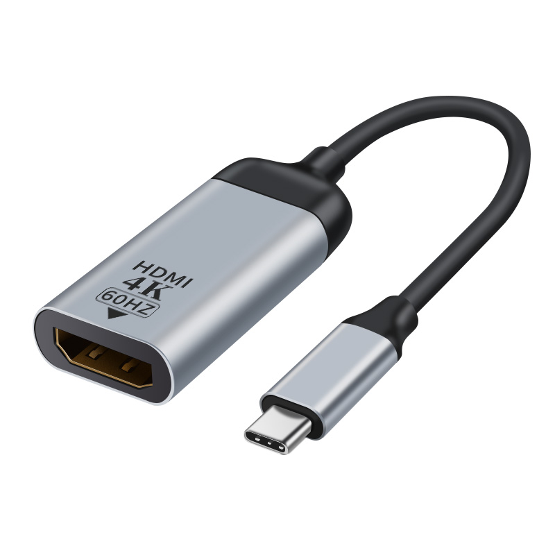 Astrotek USB-C to HDMI Male to Female Adapter 15cm Cable 4K@60Hz Compatible with Windows, Android, Mac OS, MacBook Pro/Air, Chromebook, Samsung Galaxy, Dell XPS