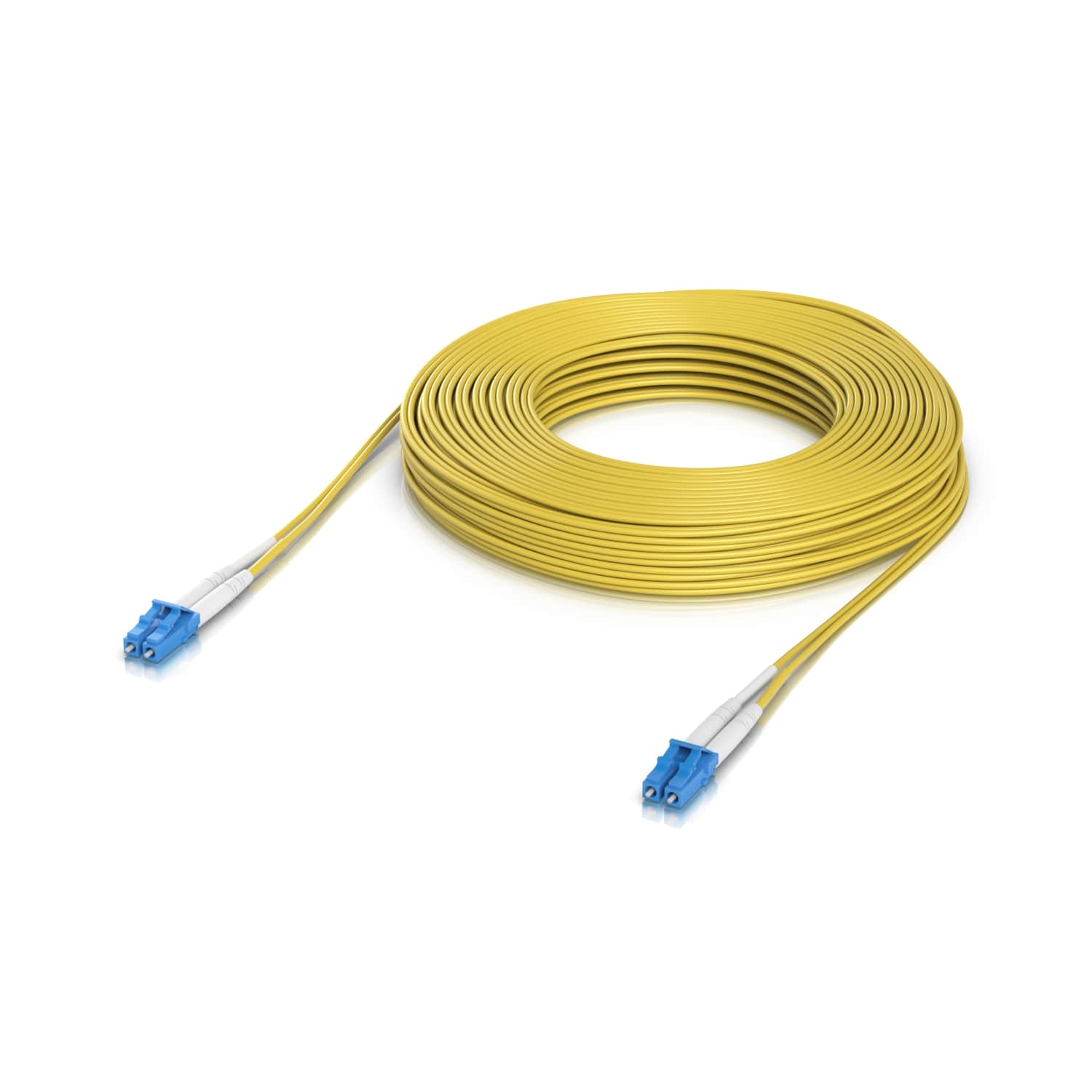 Ubiquiti OS2 Duplex LC UPC Fiber Patch Cable 30M - Lightweight Single-Mode 2mm LSZH Jacket, Up to 100G Connections