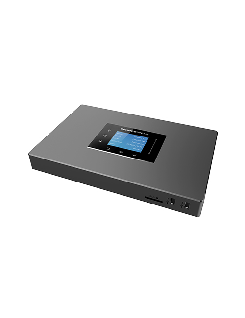 Grandstream UCM6300A Audio Series IP PBX – Supports 250 Users with Built-In Instant Messaging & PoE+ Gigabit Ethernet