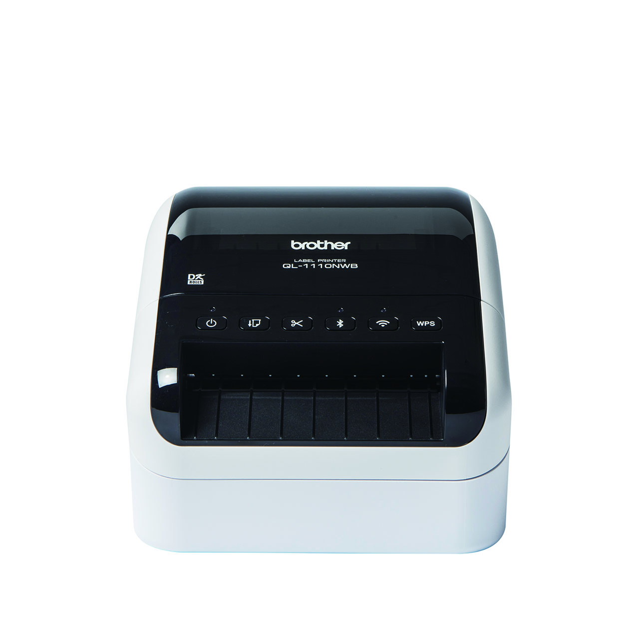 Brother QL-1110NWB Professional Wide Format Label Printer - Network, Wireless, Bluetooth, Up to 102mm Print Width, 300dpi, Auto-Cutter