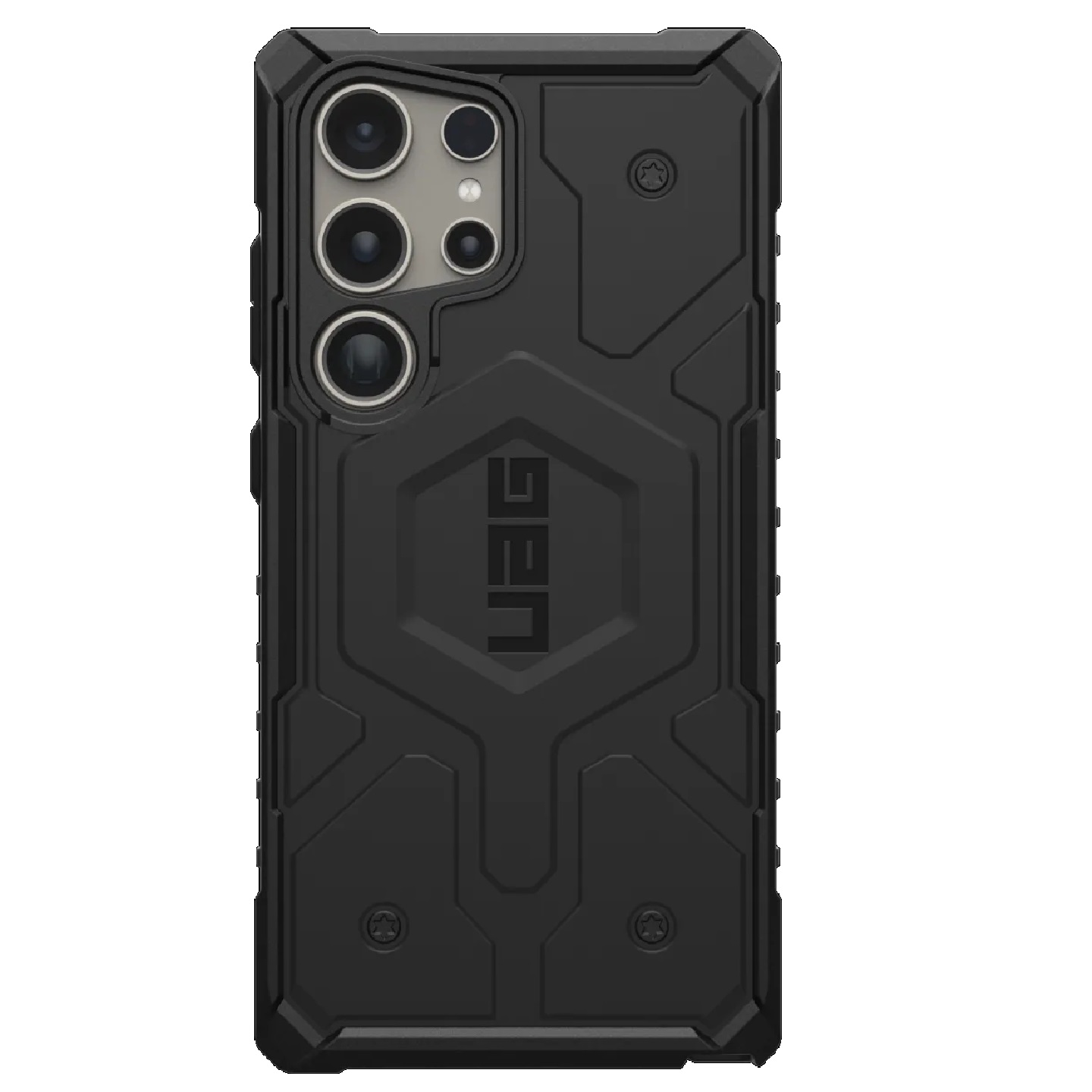 UAG Pathfinder Pro Magnetic Rugged Case for Samsung Galaxy S24 Ultra 6.8" - Dark Earth, 18ft Drop Protection