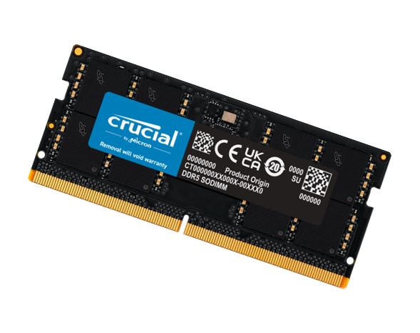Crucial 48GB DDR5-5600 MHz CL46 SODIMM Laptop Memory Module - High Performance 262-Pin 1.1V Unbuffered RAM