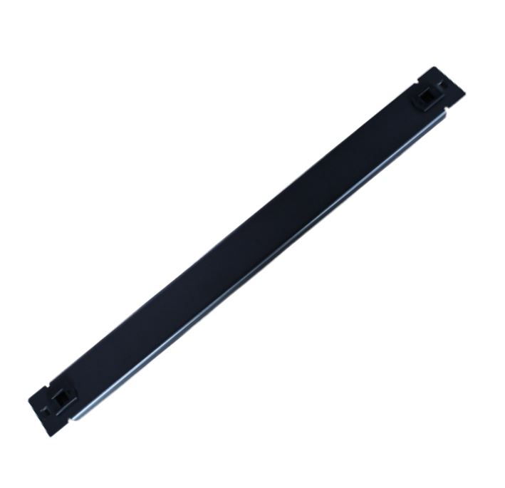 LDR 1U 19" Tool-less Snap-in Blanking Panel - Black Metal Rack Mountable Panel for 19" Server Racks