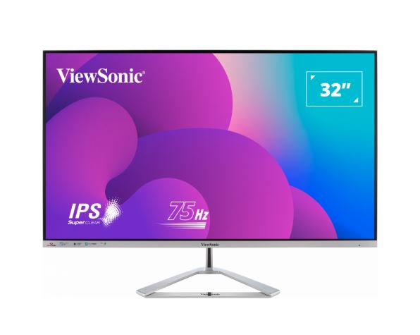 ViewSonic VX3276-MHD-3 32" FHD SuperClear IPS Monitor with HDMI, DP, VGA & Speakers