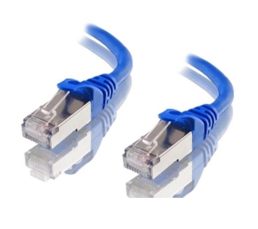 Astrotek CAT6A Shielded Ethernet Cable 1.5m Blue - 10GbE RJ45 S/FTP LSZH Network Patch Cord 26AWG High-Speed LAN Cable