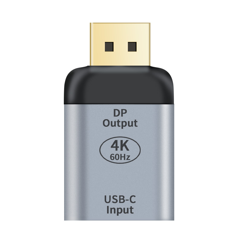Astrotek USB-C to DisplayPort Adapter 4K@60Hz with Aluminum Shell & Gold Plating, Compatible with Windows Android Mac OS