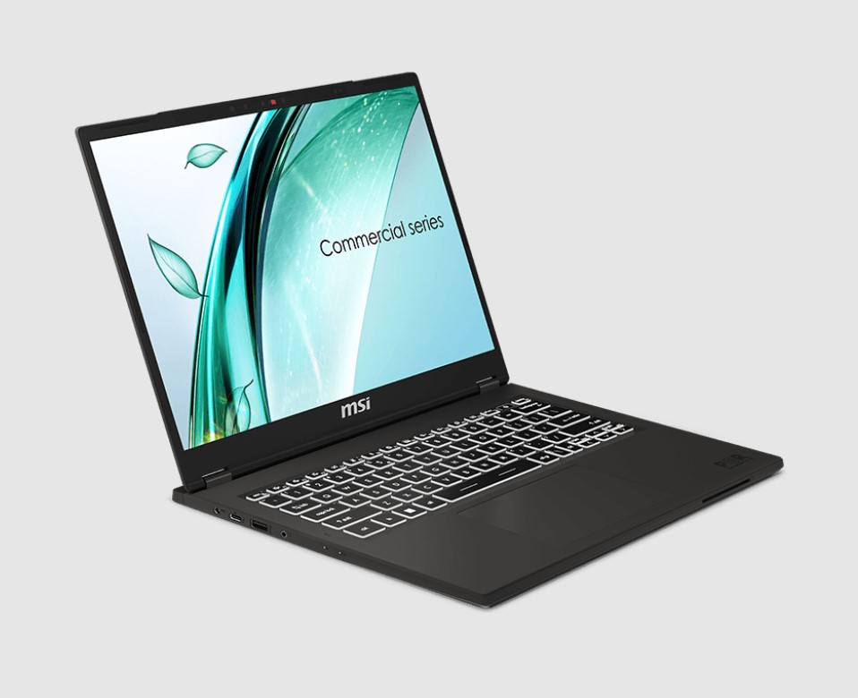 MSI Commercial 14 H A13MG vPro - 14" FHD+ (1920x1200) | Intel Core i5-13500H | 16GB DDR4 | 512GB NVMe Gen4 | Windows 11 Pro