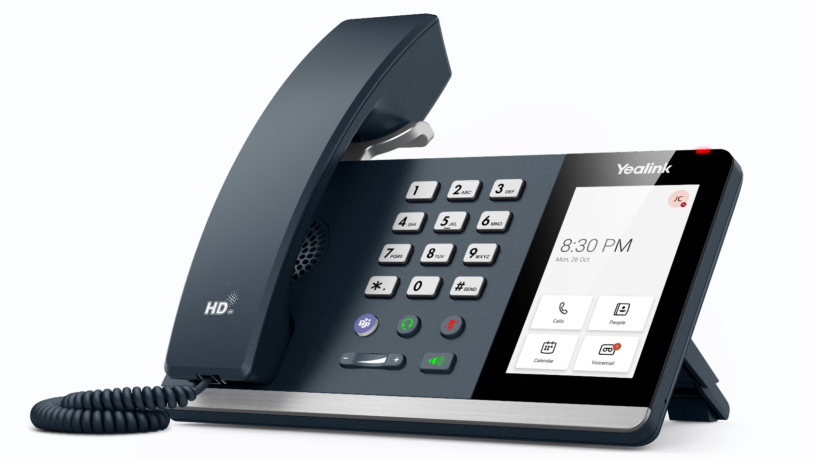 Yealink MP54 E2 Teams IP Phone with Android 13, 4-Inch Touch Screen, HD Audio, Bluetooth 5.2, Dual Gigabit Ethernet & PoE
