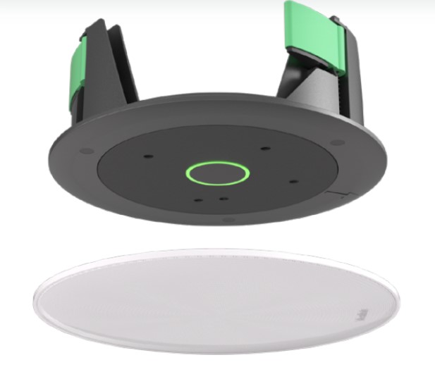 Yealink CMKit-121 Conference Audio Ceiling Solution with CM20 Microphone, 2x CS10 Speakers & RCH40 E2 PoE Switch for Medium-Large Rooms