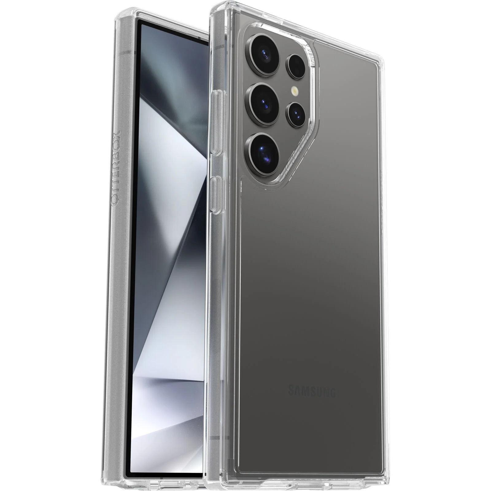 OtterBox Symmetry Clear Case for Samsung Galaxy S24 Ultra 5G (6.8") - DROP+ Military-Grade Protection, Ultra-Sleek, Recycled Materials, 7 Year Warranty