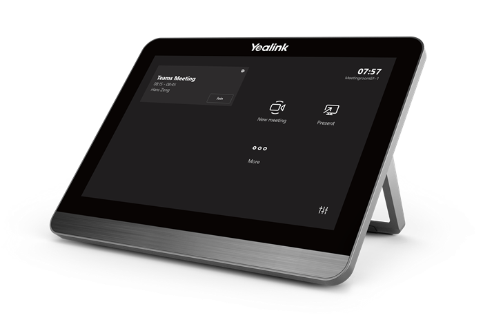 Yealink CTP18 8-Inch Teams Collaboration Touch Panel with Annotation, Conference Control & Flexible PoE/Wi-Fi Deployment