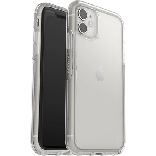 OtterBox Symmetry Clear Case for Apple iPhone 11 - Ultra-Slim, DROP+ 3X Military Grade Protection, Raised Edges, 7-Year Warranty
