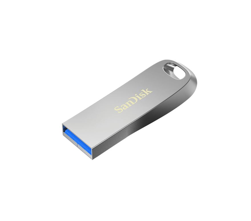 SanDisk Ultra Luxe 64GB USB 3.1 Gen 1 Flash Drive - 150MB/s Read Speed, All-Metal Design, USB Type-A, Capless Connector, 5-Year Warranty