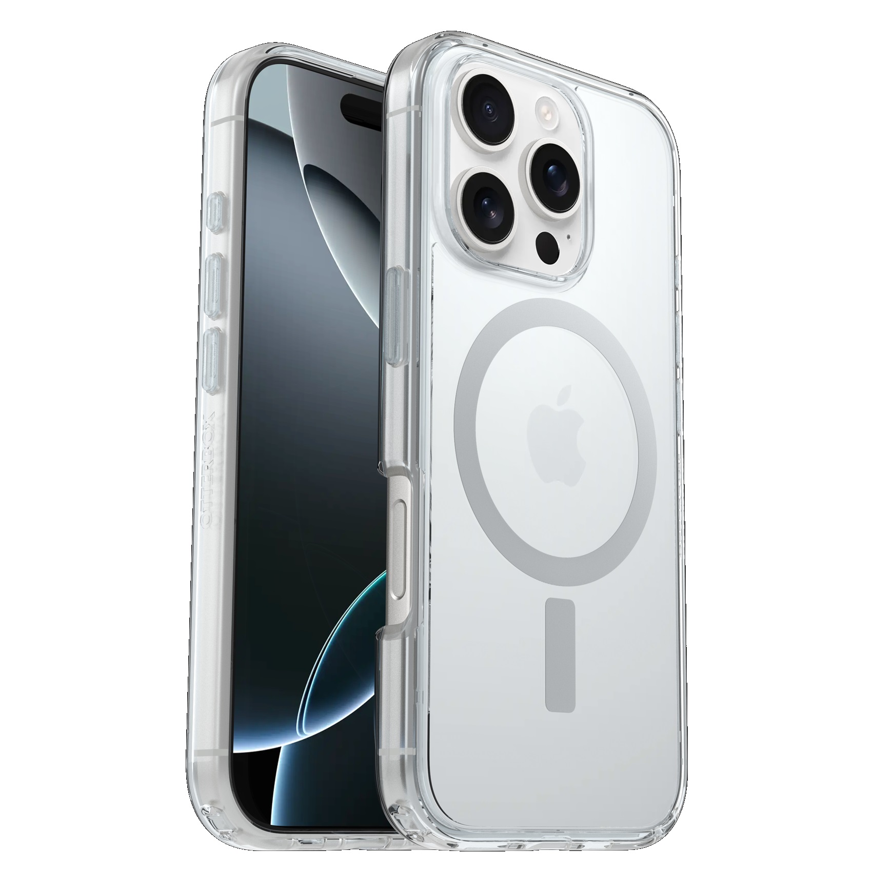 OtterBox Symmetry Clear MagSafe Case for Apple iPhone 16 Pro Max (6.9") - Antimicrobial, DROP+ 3X Military Standard Protection, 7 Year Warranty