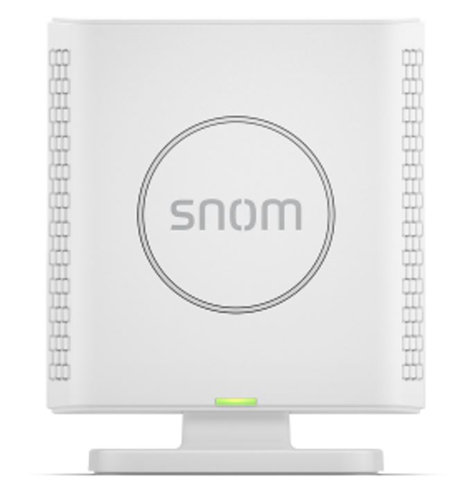 Snom M6 DECT Base Station Repeater - Extend Range for Single-Cell & Multi-Cell Bases, Up to 5 Simultaneous Calls, Wideband HD Audio, No Ethernet Required