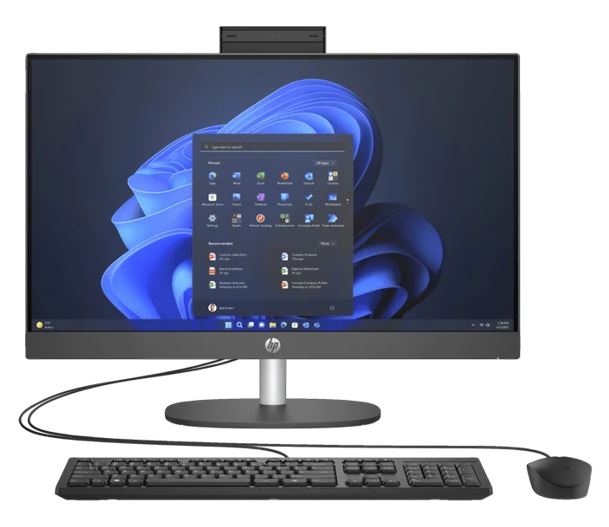 HP ProOne 245 G10 All-in-One 23.8" FHD Intel Core i5-1334U 16GB DDR4 512GB PCIe NVMe SSD WiFi 6 Windows 11 Pro Keyboard & Mouse
