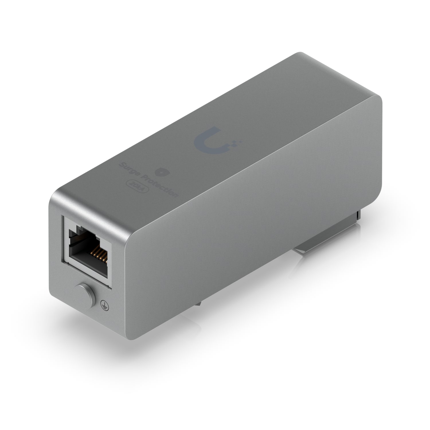 Ubiquiti Ethernet Surge Protector UACC-ETH-SP-DIN | 10GbE Bidirectional, PoE++ Support, 20kA Surge Discharge, Wall/DIN Rail Mount