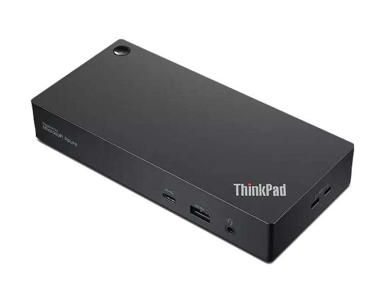Lenovo ThinkPad Universal USB-C Smart Dock 100W Power Delivery with 4K Triple Display Support & Microsoft Azure Sphere Security