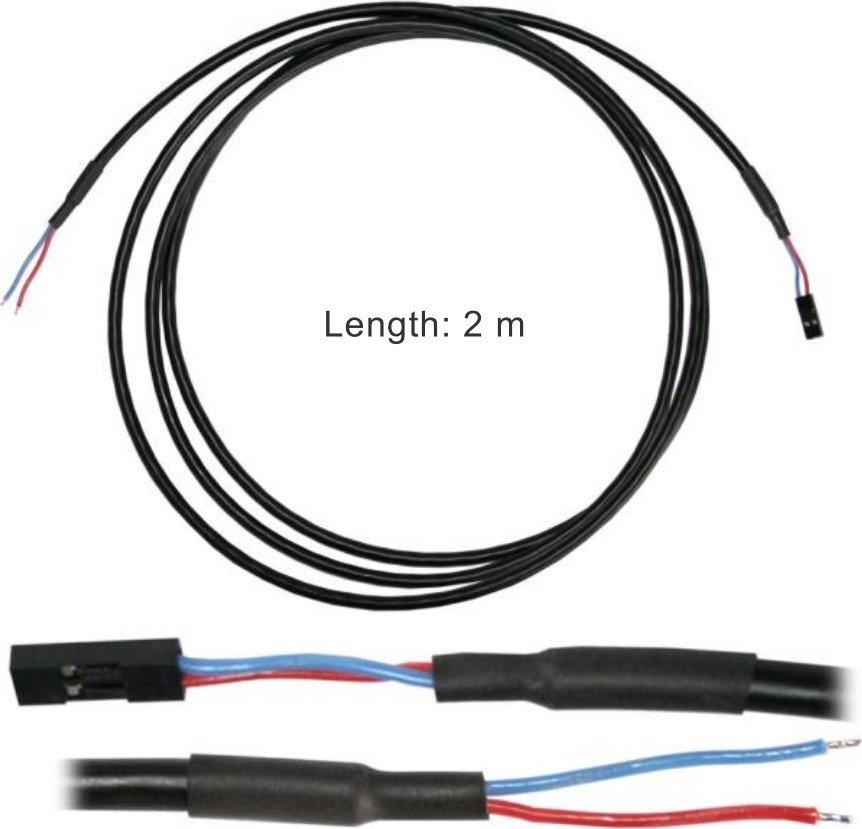 Shuttle CXP01 External Push Button Switch Cable - 2m Shielded Connector Cable for Shuttle XPC Systems