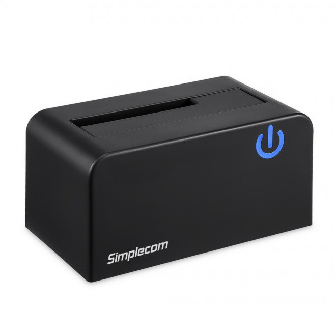 Simplecom SD326 USB 3.0 to SATA Hard Drive Docking Station for 2.5" & 3.5" HDD SSD - 5Gbps USB SuperSpeed, Hot-Swappable Dock