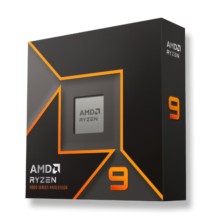 AMD Ryzen 9 9900X 12-Core 24-Thread Desktop Processor AM5 Socket 5.6GHz Boost with Integrated Radeon Graphics and 120W TDP