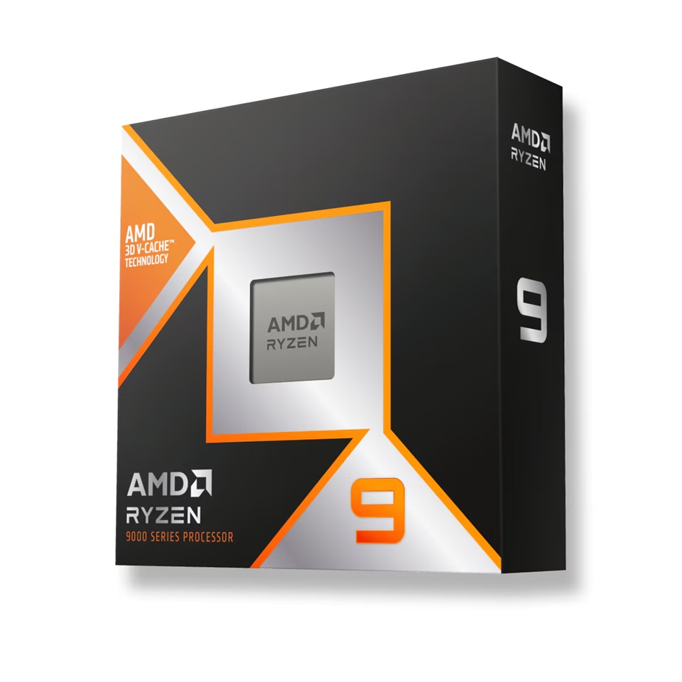 AMD Ryzen 9 9900X3D 12-Core 24-Thread Desktop CPU, 5.5GHz Boost, 140MB Cache, AM5 Socket, DDR5 & PCIe Gen 5 Support