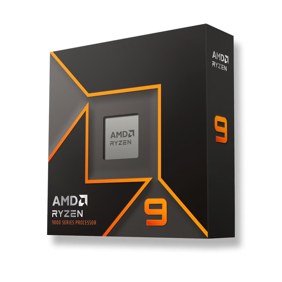 AMD Ryzen 9 9950X 16-Core AM5 Socket Desktop Processor 4.3 GHz Base, 5.7 GHz Boost, 170W TDP, DDR5 Support, PCIe 5.0, Integrated Radeon Graphics