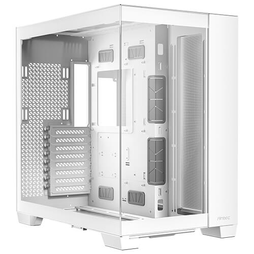 Antec C8 White Full Tower PC Case E-ATX, mATX, ITX with 4mm Tempered Glass, Seamless Edge, USB-C 10Gbps & 360mm Liquid Cooling Support