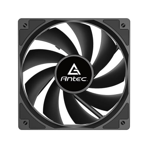 Antec P12 PWM 120mm Case Fan 3-Pack — Hydraulic Bearing, 1400 RPM, 60.4 CFM, 4-Pin PWM Connector, Low Noise Cooling Fans